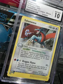 2004 Salamence E-League Cosmos Holo winner stamped pokemon #19/97 CGC 10 💎💎💎 - Image 2