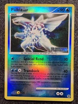 Palkia LV.67 26/106 Reverse Holo Rare Platinum Stamped Pokemon Card LP - Image 1