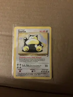 Pokemon TCG Snorlax 30/130 Base Set 2 Regular Card LP - Image 1