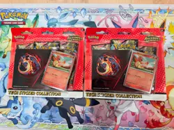 Ascended Heroes Charmander Tech Sticker Collection - Lot Of 2 - Factory Sealed! - Image 1