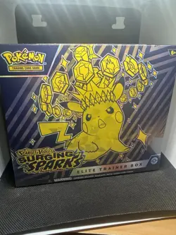 POKEMON TCG Scarlet & Violet Surging Sparks Elite Trainer Box ETB FACTORY SEALED - Image 1