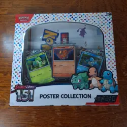 Pokemon TCG Scarlet & Violet - 151 Poster Collection Box - 3 Packs 820650853166 - Image 1
