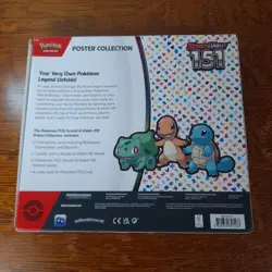 Pokemon TCG Scarlet & Violet - 151 Poster Collection Box - 3 Packs 820650853166 - Image 2