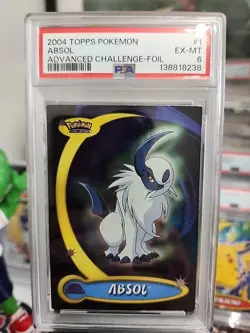 Pokemon 2004 Advanced Challenge Absol PSA 6 - Foil - Image 1