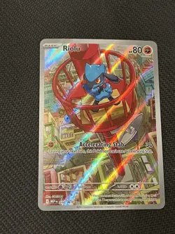 Pokemon TCG Riolu Illustration Mega Evolution Promo 010 English Nm - Image 1