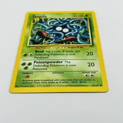 Pokemon TCG Tangela Base Set 66/102 Regular Unlimited Common NM - Image 3