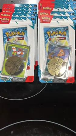 POKEMON TCG JOURNEY TOGETHER blisters ENGLISH promo Set Yama & Scraggy - Image 1