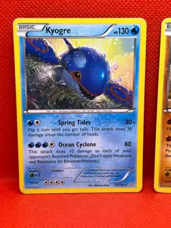 Pokemon Tcg Kyogre 53/160 & Groudon 84/160 Rare Primal Clash Non Holo - Image 2