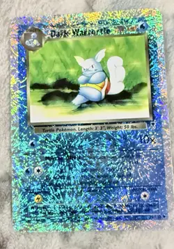 Pokemon TCG Dark Wartortle Reverse Holo LP Legendary Collection 39/110 - Image 1