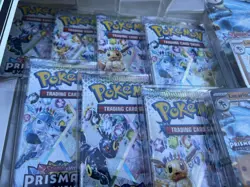 Pokemon TCG Prismatic Evolutions Lucario Ex + Tyranitar Ex Premium Collection - Image 2