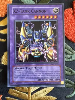 Yugioh! XZ-Tank Cannon MFC-053 Super Rare 1st Edition - Image 1