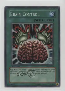 Brain Control 1st Ed. YuGiOh The Lost Millenium #TLM-EN038 2005 - Image 1