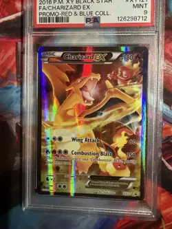 Charizard EX XY121 2016 Pokemon XY Full Art Promo PSA 9 - Image 4