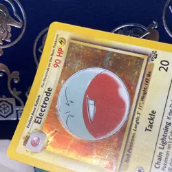 Electrode 2/64 Jungle Holo Unlimited Pokemon Trading Card Game LP + - Image 4