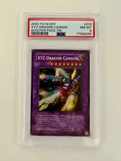 Secret Rare XYZ-Dragon Cannon BPT-010 (PSA 8) - Image 1