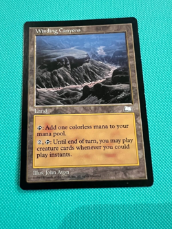 Winding Canyons - Weatherlight - MTG - Magic the Gathering - Image 1