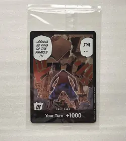 DON!! Card Luffy vs. Crocodile (Devil Fruits Collection Vol. 1) One Piece SEALED - Image 1