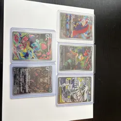 Pokemon Card Lot 5 Japanese IR Near Mint Bulb Bravairy Mega Froslass Swinlub - Image 1