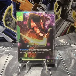 Gundam Card Game TCG GD01-023 Char's Gelgoog LR Newtype Rising - Image 1