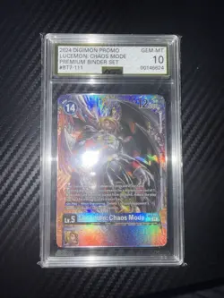 Digimon Card Game AGS Graded 10 Slab Lot, Premium Binder Set Of 4. - Image 3