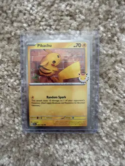 Pikachu (Pokemon Day 2026) 051/162 TCG Card Cosmos Holo - Image 3