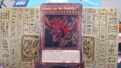 Slifer the Sky Dragon Platinum Secret Rare 1st Edition (RA04) Egyptian God Card - Image 1