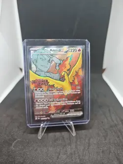 Team Rocket's Moltres ex - (Destined Rivals Stamp) 208/182 Miscellaneous Cards & - Image 1
