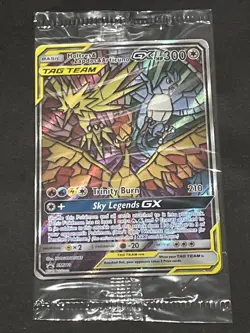 Pokemon TCG Moltres & Zapdos & Articuno SM210 Promo Card Sealed - Image 1