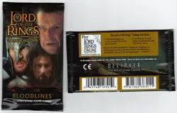 LOTR TCG Bloodlines Booster Packs X2 Sealed Lord of the Rings Collectible Cards - Image 2