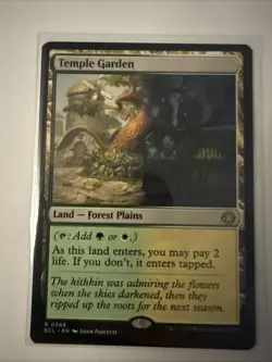 MTG Lorwyn Eclipsed Temple Garden 0268 Regular ECL NM - Image 1