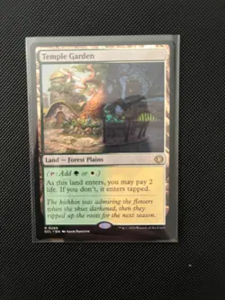 Temple Garden - Lorwyn Eclipsed (ECL) Regular #268 MTG - Image 1