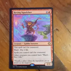 MTG Lorwyn Eclipsed Hexing Squelcher 0145 NM Rare - Image 1