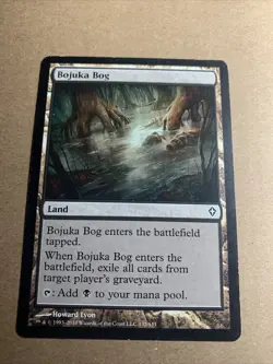 MTG ~ Bojuka Bog (132/145) ~ Worldwake ~ Regular English Common ~ LP - Image 1