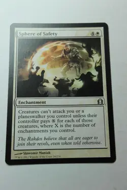 MTG Sphere of Safety x1- -Commander 2016-Lightly Played - Image 1