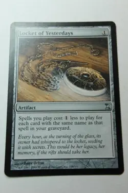 MTG Locket of Yesterdays x1- -Time Spiral-Lightly Played - Image 1
