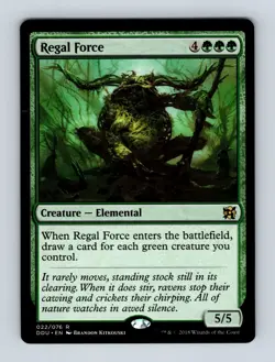 Regal Force Duel Decks: Elves vs. Inventors Non-Foil MTG MP - Image 1
