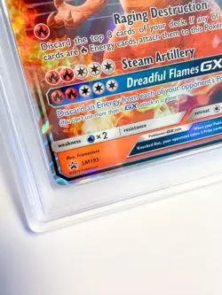 2019 Pokemon Charizard GX HOLO SM195 Black Star Promo Sun & Moon - PSA 10 GEM MT - Image 4