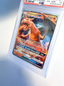 2019 Pokemon Charizard GX HOLO SM195 Black Star Promo Sun & Moon - PSA 10 GEM MT - Image 5