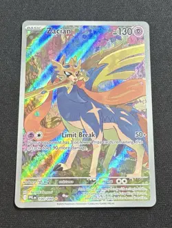 Zacian - 100/094 - Phantasmal Flames - Illustration Rare - - Image 1
