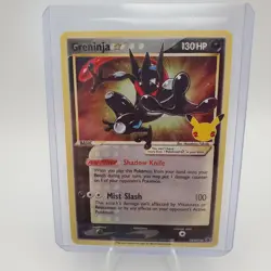 Pokemon tcg Greninja Gold Star SWSH144 Promo Celebrations NM - Image 3