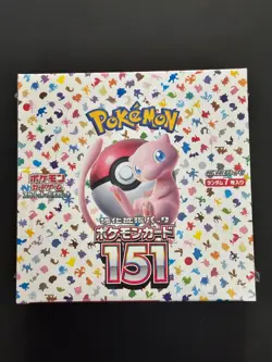 Pokemon TCG Japanese 2023 Scarlet & Violet 151 Booster Box New and Sealed - Image 1