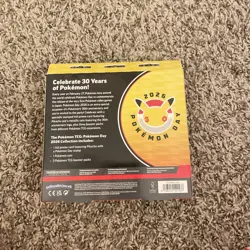 Pokemon TCG Pokemon Day 2026 Collection Box Pikachu Promo Coin 3 Booster Packs - Image 2