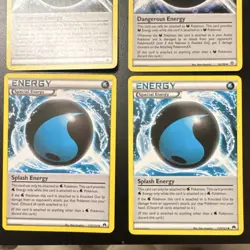 Pokemon TCG Special Energy Lot (6) - Burning, Dangerous, Splash Energy - Image 2