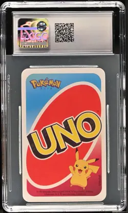 2019 Pokemon Pocket UNO #4 Charizard CGC 9.5 Yellow - Image 2