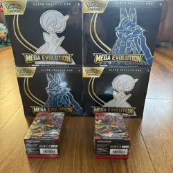 Pokemon Mega Evolutions Elite Trainer Box ETB x 4 & 2x booster bundles - Image 1
