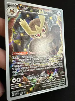 Noctuh 141 Holo Pokemon Karmesin & Purpur Black Star Promos SVP 2024 NM Deutsch - Image 3