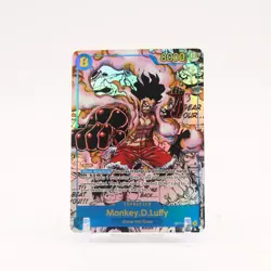 Monkey.D.Luffy Snake Man Manga OP11-118 A Fist of Divine Speed SEC One Piece LP - Image 1