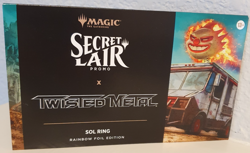 MTG Secret Lair x Twisted Metal ~ PROMO ~ Sol Ring ~ Rainbow FOIL ~ Sealed! - Image 2