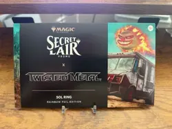 MTG Secret Lair Promo x Twisted Metal Sol Ring RAINBOW FOIL Sealed - Image 1