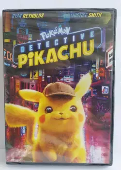 Pokemon Detective Pikachu. Ryan Reynolds, Justice Smith. New & Sealed DVD. - Image 1
